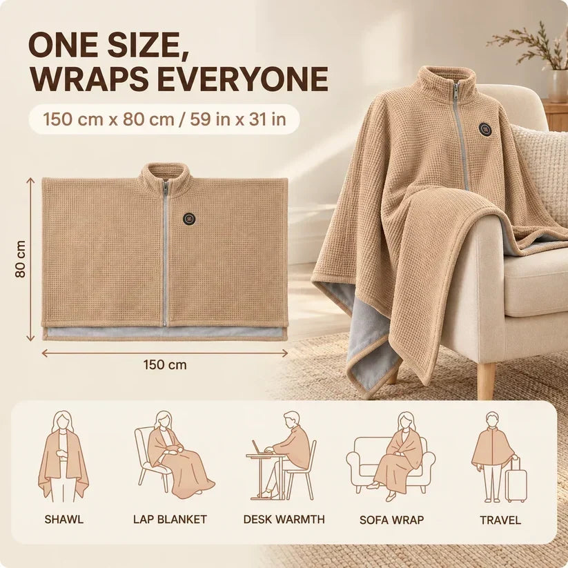 HEATED CAPE BUNDLE Stay Warm Without the Bulk