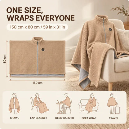 HEATED CAPE BUNDLE Stay Warm Without the Bulk